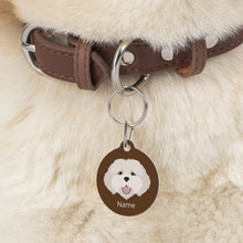 Load image into Gallery viewer, Coton de Tulear ID Pet Tag