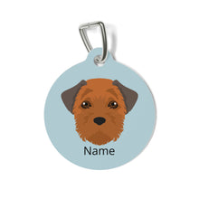 Load image into Gallery viewer, Border Terrier ID Pet Tag