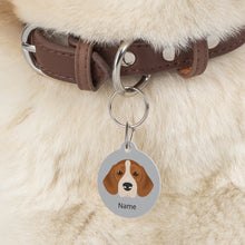 Load image into Gallery viewer, Beagle ID Pet Tag