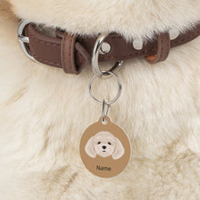 Load image into Gallery viewer, Bichpoo (Bichon/Poodle mix) ID Pet Tag