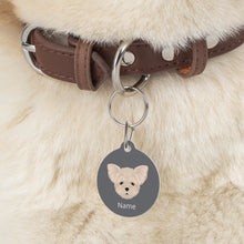 Load image into Gallery viewer, Pomapoo (Pomeranian/Poodle mix) ID Pet Tag