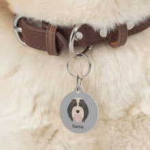 Load image into Gallery viewer, Bearded Collie ID Pet Tag