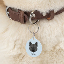 Load image into Gallery viewer, Norwegian Elkhound ID Pet Tag