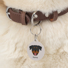 Load image into Gallery viewer, Rottweiler ID Pet Tag