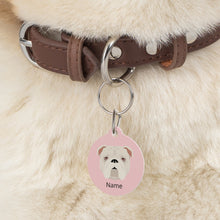 Load image into Gallery viewer, English Bulldog ID Pet Tag