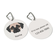 Load image into Gallery viewer, Chug (Chihuahua/Pug mix) ID Pet Tag