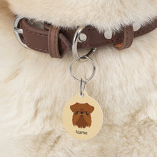 Load image into Gallery viewer, Brussels Griffon ID Pet Tag
