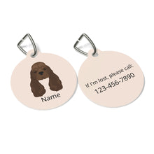 Load image into Gallery viewer, American Cocker Spaniel ID Pet Tag