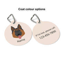 Load image into Gallery viewer, Belgian Tervuren ID Pet Tag