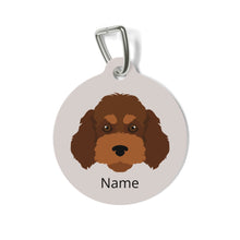 Load image into Gallery viewer, Cockapoo (Cocker Spaniel/Poodle mix) ID Pet Tag