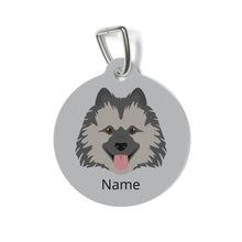 Load image into Gallery viewer, Keeshond ID Pet Tag