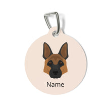 Load image into Gallery viewer, German Shepherd ID Pet Tag