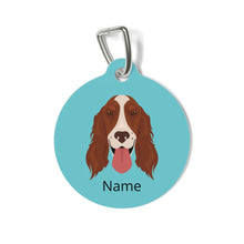 Load image into Gallery viewer, Irish Red and White Setter ID Pet Tag