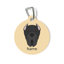 Load image into Gallery viewer, Neapolitan Mastiff (cropped ears) ID Pet Tag