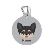 Load image into Gallery viewer, Pomchi (Pomeranian/Chihuahua mix) ID Pet Tag