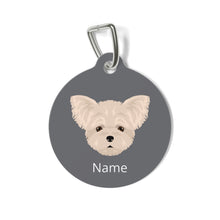 Load image into Gallery viewer, Pomapoo (Pomeranian/Poodle mix) ID Pet Tag