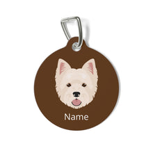 Load image into Gallery viewer, West Highland White Terrier ID Pet Tag