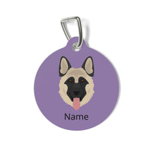 Load image into Gallery viewer, German Shepherd (longhaired) ID Pet Tag