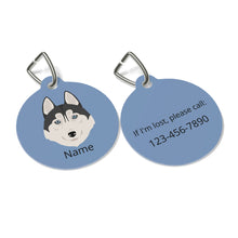 Load image into Gallery viewer, Siberian Husky ID Pet Tag