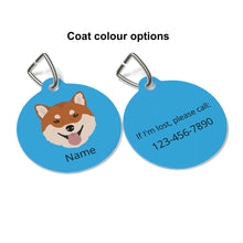 Load image into Gallery viewer, Shiba Inu ID Pet Tag