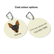 Load image into Gallery viewer, Toy Manchester Terrier ID Pet Tag
