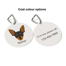 Load image into Gallery viewer, Miniature Pinscher ID Pet Tag