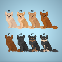 Load image into Gallery viewer, Pomchi (Pomeranian/Chihuahua mix) 'My Dog is My Valentine' 100% cotton t-shirt customized