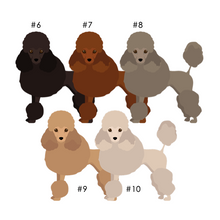 Load image into Gallery viewer, Miniature Poodle Vinyl Sticker Set