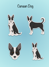 Load image into Gallery viewer, Canaan Dog Vinyl Sticker Set