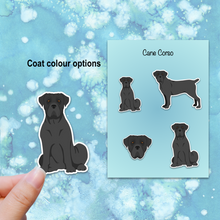 Load image into Gallery viewer, Cane Corso (docked tail) Vinyl Sticker Set