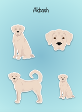 Load image into Gallery viewer, Akbash Vinyl Sticker Set
