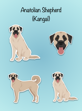Load image into Gallery viewer, Anatolian Shepherd Vinyl Sticker Set