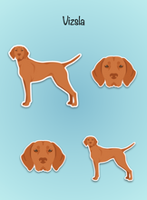 Load image into Gallery viewer, Vizsla Vinyl Sticker Set