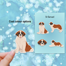 Load image into Gallery viewer, St Bernard Vinyl Sticker Set