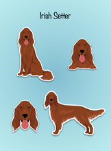 Load image into Gallery viewer, Irish Setter Vinyl Sticker Set