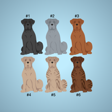 Load image into Gallery viewer, Cane Corso Bezel Keychain - personalized