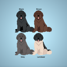 Load image into Gallery viewer, Newfoundland 'My Dog is My Valentine' 100% cotton t-shirt customized