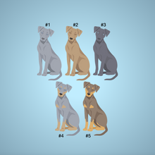 Load image into Gallery viewer, Blue Lacy Bezel Keychain - personalized