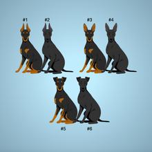 Load image into Gallery viewer, Manchester Terrier Bezel Keychain - personalized