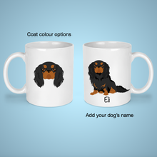 Load image into Gallery viewer, English Toy Spaniel 11 oz mug personalized
