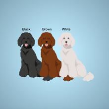 Load image into Gallery viewer, Standard Poodle Bezel Keychain - personalized