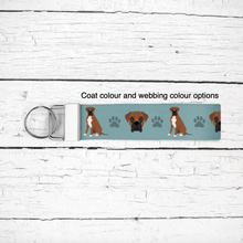 Load image into Gallery viewer, Boxer key wristlet