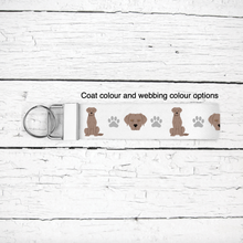 Load image into Gallery viewer, Chesapeake Bay Retriever key wristlet