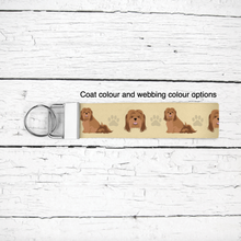 Load image into Gallery viewer, Lhasa Apso key wristlet