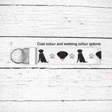 Load image into Gallery viewer, Curly Coated Retriever key wristlet