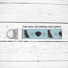 Load image into Gallery viewer, Labrador Retriever key wristlet