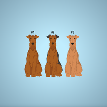 Load image into Gallery viewer, Irish Terrier Bezel Keychain - personalized
