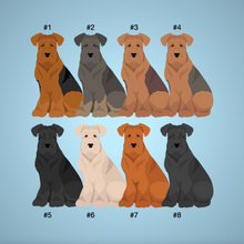 Load image into Gallery viewer, Lakeland Terrier 'My Dog is My Valentine' 100% cotton t-shirt customized