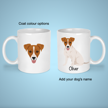 Load image into Gallery viewer, Jack Russell (smoothcoat) 11 oz mug personalized