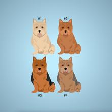 Load image into Gallery viewer, Norwich Terrier Bezel Keychain - personalized